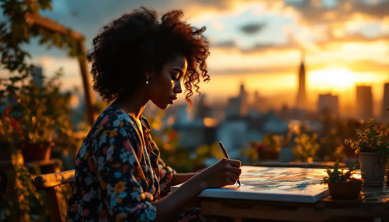 Paint the Sunset with me