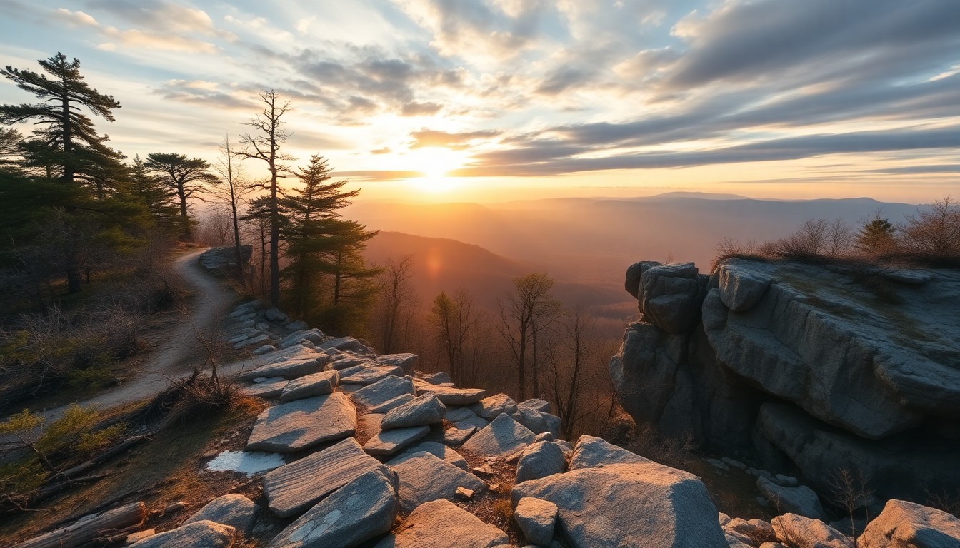 Sugarloaf Mountain Trail: Morrow Mountain, NC